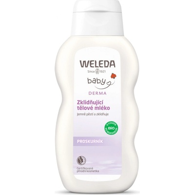 Weleda zklidňující tělové mléko 200 ml – Zboží Dáma