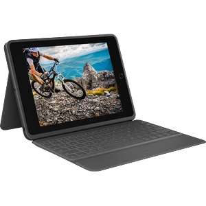 Logitech Graphite English UK (QWERTY) for iPad (7th, 8th and 9th gen), Graphite - UK (920-009319)