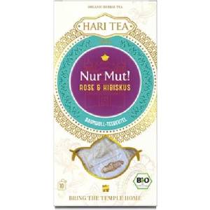 Hari Tea Био чай „Само смелост! - роза и хибискус - 10 пакетчета чай