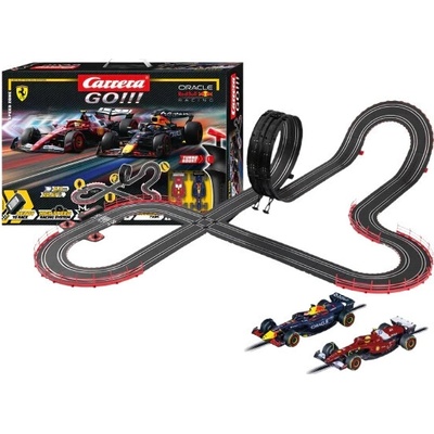 Carrera go speed zone 6,3 m s f1 ferrari a red bull