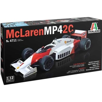 Italeri Mc Laren MP4/2C Prost Rosberg Model Kit auto 4711 1:12