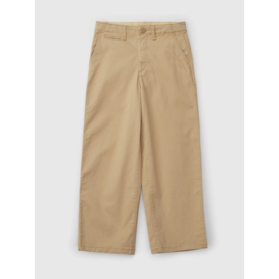 GAP dětské baggy kalhoty béžová