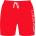 Calvin Klein Бански гащета Calvin Klein Large Logo Swim Shorts - Red
