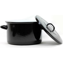 BELIS SFINX Smaltovaný hrnec 14 cm 1.2 l STANDARD černý 21414-07800005