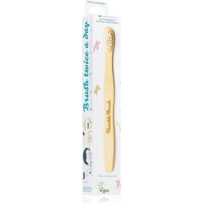 The Humble Brush Kefka pre deti biela ultrasoft 1 ks