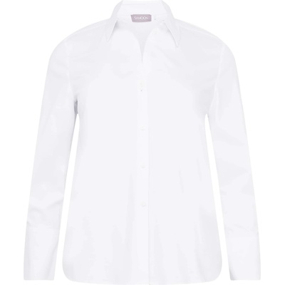 SAMOON Блуза бяло, размер 42