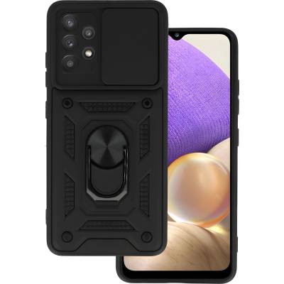 Tech-Protect Tech - protect дамаски калъф с защита на камерата за Samsung Galaxy A32 5G - Черен KP24004