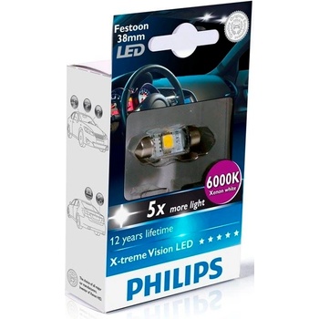 Philips X-tremeUltinon Led 12859I60X1 C5W SV8,5 12V 1W