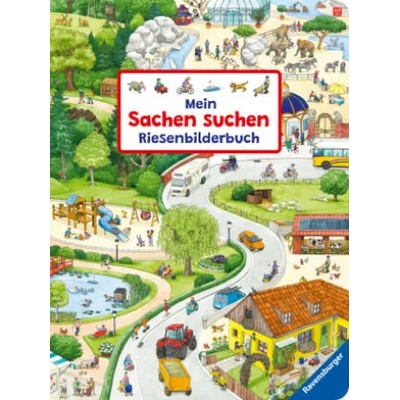 Mein Sachen suchen Riesenbilderbuch | Ursula Weller, Stefan Seidel, Anne Ebert