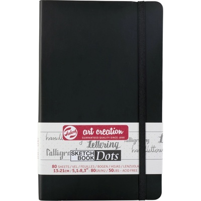 Talens Art Creation Sketchbook v pevnej väzbe bodkovanej stránky 80g 80 listov 13 x 21