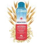 Tropiclean OxyMed Medicated Itch Relief Oatmeal Dog Conditioner Treatment Rinse Медицински Балсам - успокояващ балсам за кучета и котки с чувствителна кожа 355ml