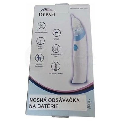 Depan Nosová odsávačka hlienov na batérie model 01002001