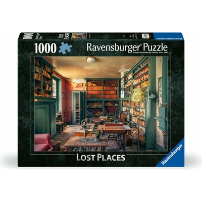 Ravensburger Stratené miesta Knižnica značky Singer 1000 dielov