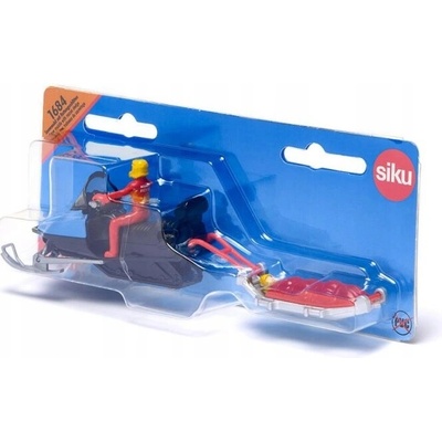 SIKU Blister Snežný skúter so záchrannými saňami 1:55