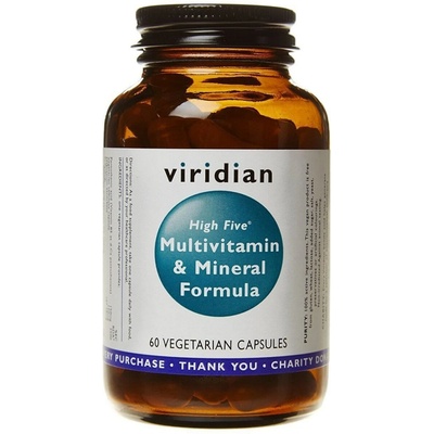 Viridian High Five Multivitamin & Mineral 120 kapslí