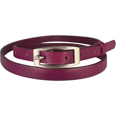 Penny Belts dámský kožený opasek 15-2-53 fuchsiový