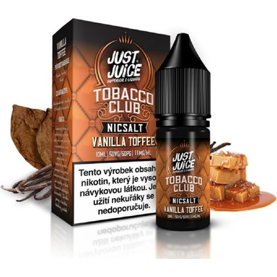 Just Juice Salt Tobacco Vanilla Toffee 10 ml 20 mg