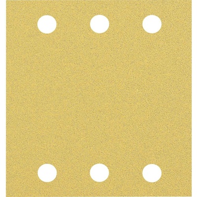 Bosch Accessories 2608901656 Brusný papier pre oscilačný brusku Zrnitosť 80 (d x š) 107 mm x 115 mm 50 ks