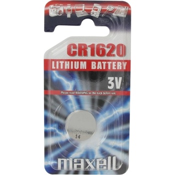 Image 1 of Maxell Батерия литиева Maxell CR1620, 3V, 1 бр (CR1620)