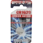 Maxell Батерия литиева Maxell CR1620, 3V, 1 бр (CR1620)