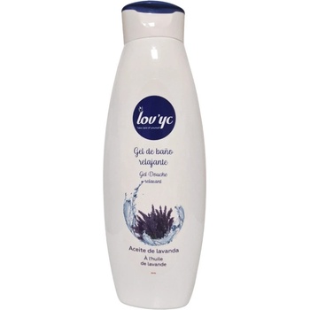 Lov'yc Levanduľový olej relaxačný sprchový gél 750 ml
