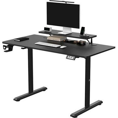 Lama Plus Elektricky výškově nastavitelný stůl HIGHLANDER - 120 cm, černá
