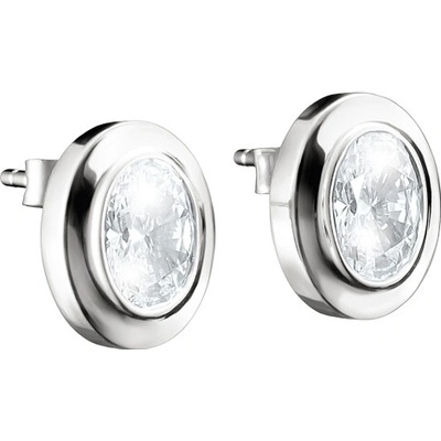 THOMAS SABO náušnice Oval with Zirconia Stones H2342-051-14