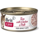Krmivo pro kočky Brit Care Cat Fillets Chicken&Milk 70 g