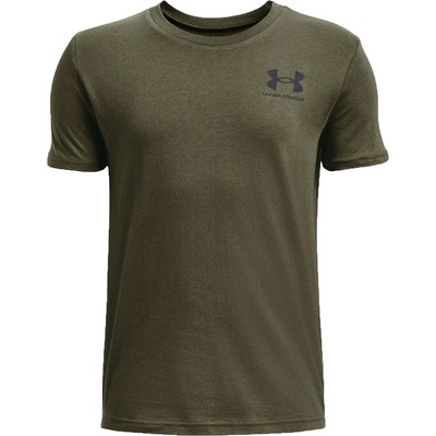 Under Armour Тениска Under Armour UA SPORTSTYLE LEFT CHEST SS-GRN Зелен Velikost YMD