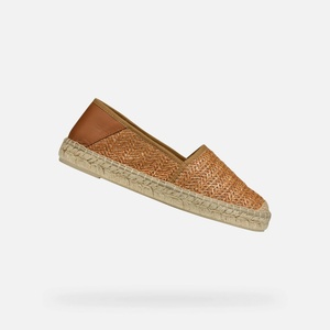 Geox Светлокафяви дамски еспадрили Geox Lampedusa Geox | Kafyav | ЖЕНИ | 36