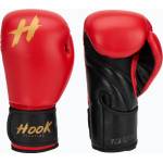 Hook fighting Готови за тренировка боксови ръкавици червени