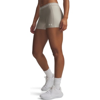 Under Armour UA Heatgear Short Ld63 - Taupe/White