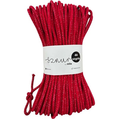 Bavlněná šňůra na šití 6mm/50m - TOFFI