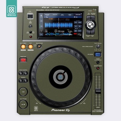 Doto Design Skin XDJ 1000 MK2 FULL COLORS Army Green – Sleviste.cz