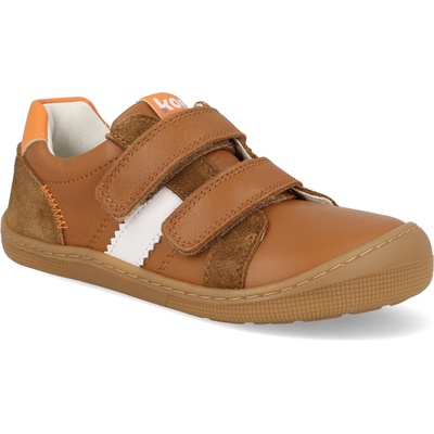 Koel Barefoot detské tenisky Denis Napa New 3.0 Cognac orange hnedé
