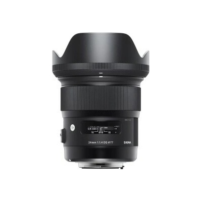 Sigma Wide-angle Lens, 24mm F1.4 DG HSM, for Nikon F