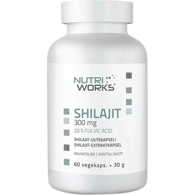 NutriWorks Shilajit 300mg 60 kapsúl