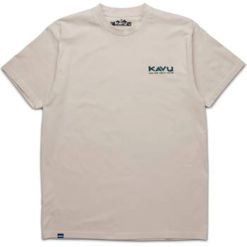KAVU Мъжка тениска KAVU Paddle Out T-shirt - Moonbeam (216-8137-0111)
