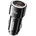 ESSAGER 89W зарядно за кола, 45W Type-C, 44W USB-A, алуминий - черен