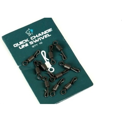 Nash Rychlovýměnný obratlík Quick Change Uni Swivel 10 ks