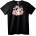 NOONEBRAND Тениска One Piece Nami с цветя - 3XL, Black