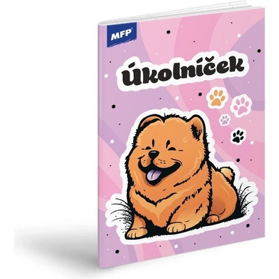 UNIPAP úkolníček A6 Chow Chow