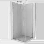 Mexen Velar раздвижна душ кабина 110 x 110 см, прозрачен, хром - 871-110-110-01-01 (871-110-110-01-01)