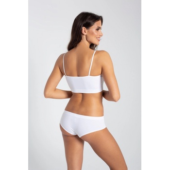 Gatta Bodywear Mimi Дамски безшевни бикини с ниска талия, белиEH-1033-WHITE - Черен, размер L