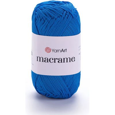 Yarn Art příze Macrame M139 modrá