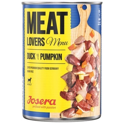 Josera Dog Meat Lovers Menu Duck with Pumpkin 6 x 400 g