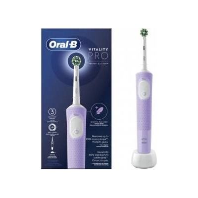 Oral-B Electric toothbrush Oral-B Vitality Pro, purple
