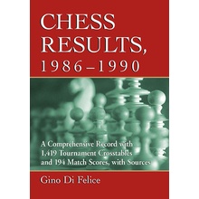 Chess Results, 1986-1988: A Comprehensive Record with 843 Tournament Crosstables and 130 Match Scores, with Sources Di Felice GinoPaperback