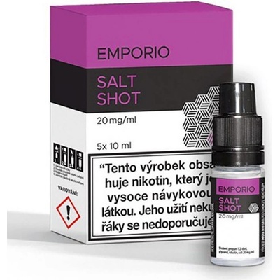 Emporio Booster Nic Salt PG50/VG50 20mg 5x10ml – Zboží Dáma