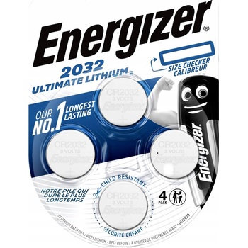 ENERGIZER Ultimate Lithium CR2032 4ks 7638900422993